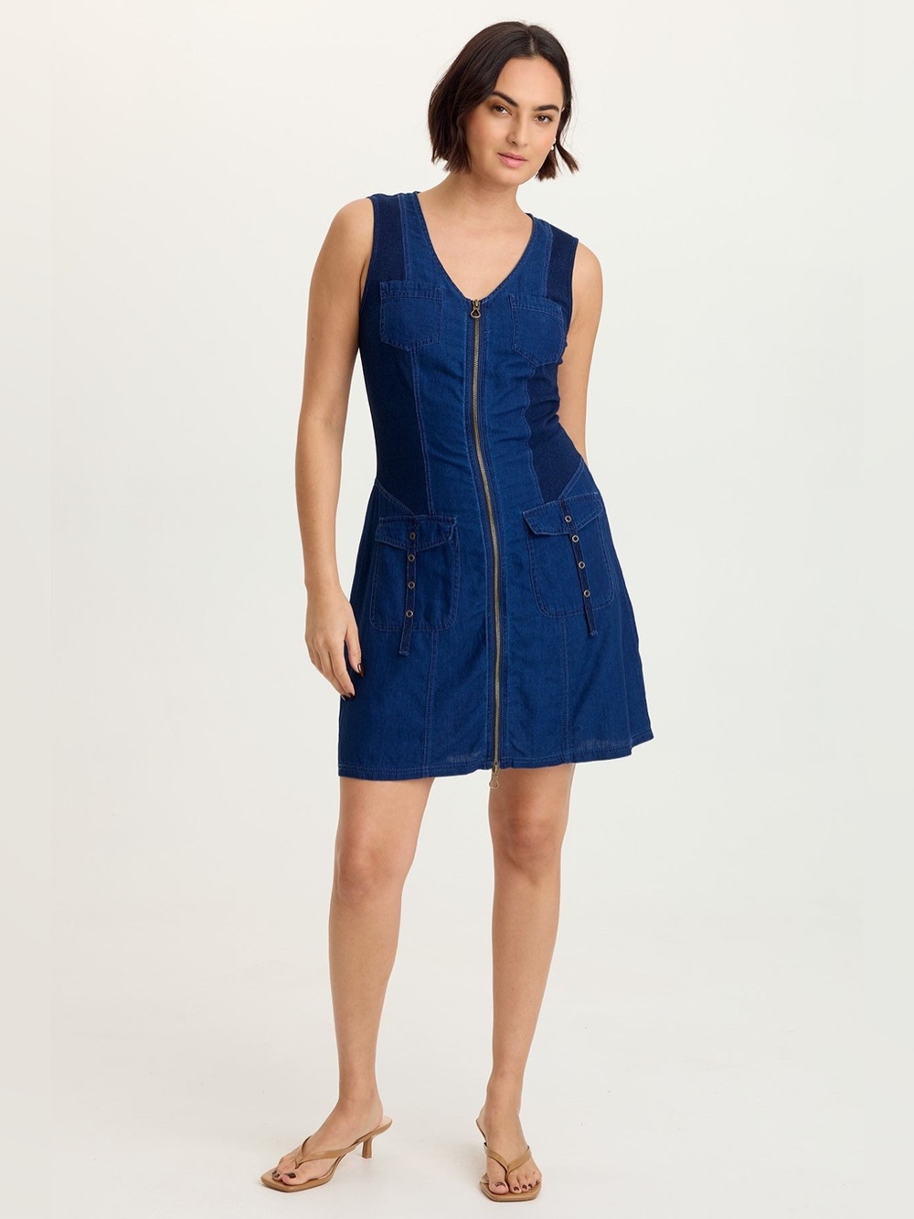 XCVI Donata Dress, Sluice Wash